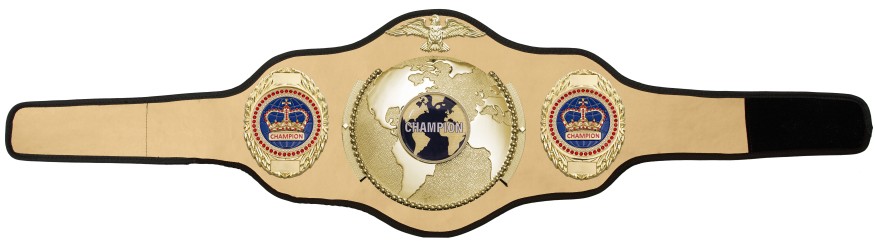 CHAMPIONSHIP BELT PRO018/WLDCHMP/BLUGEM/G IN 6 COLOURS